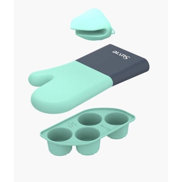 Suvie Accessory Kit Egg Tray Oven Mit And Pan Grabber - Picture 1 of 7